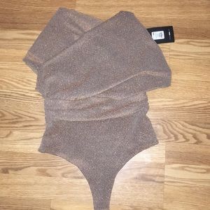 Off shoulder body suit From fashion nova